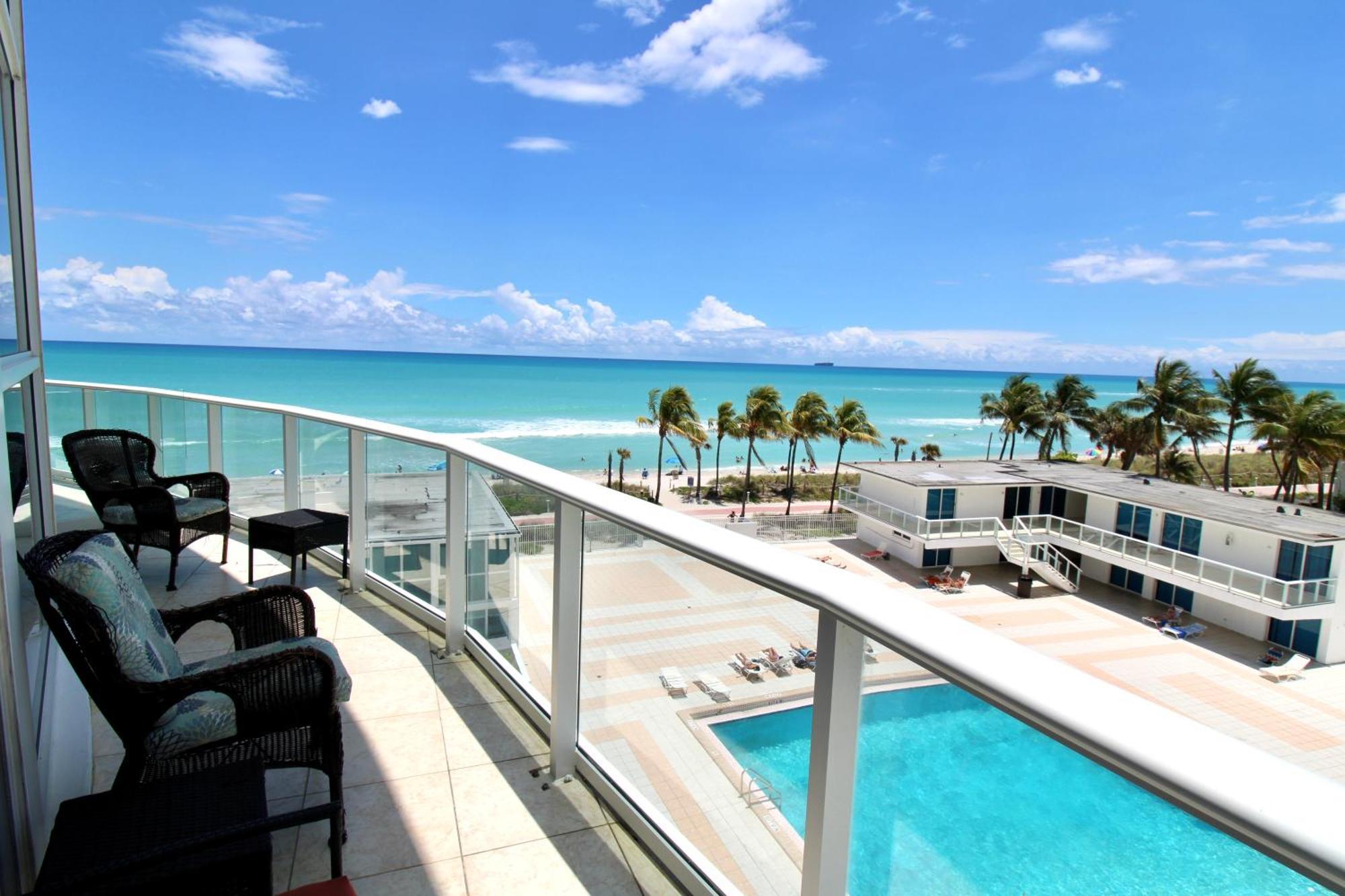 Castle M16 Oceanview Loft With Beach Access, Pool, Tennis And Free Parking! Miami Beach Zewnętrze zdjęcie