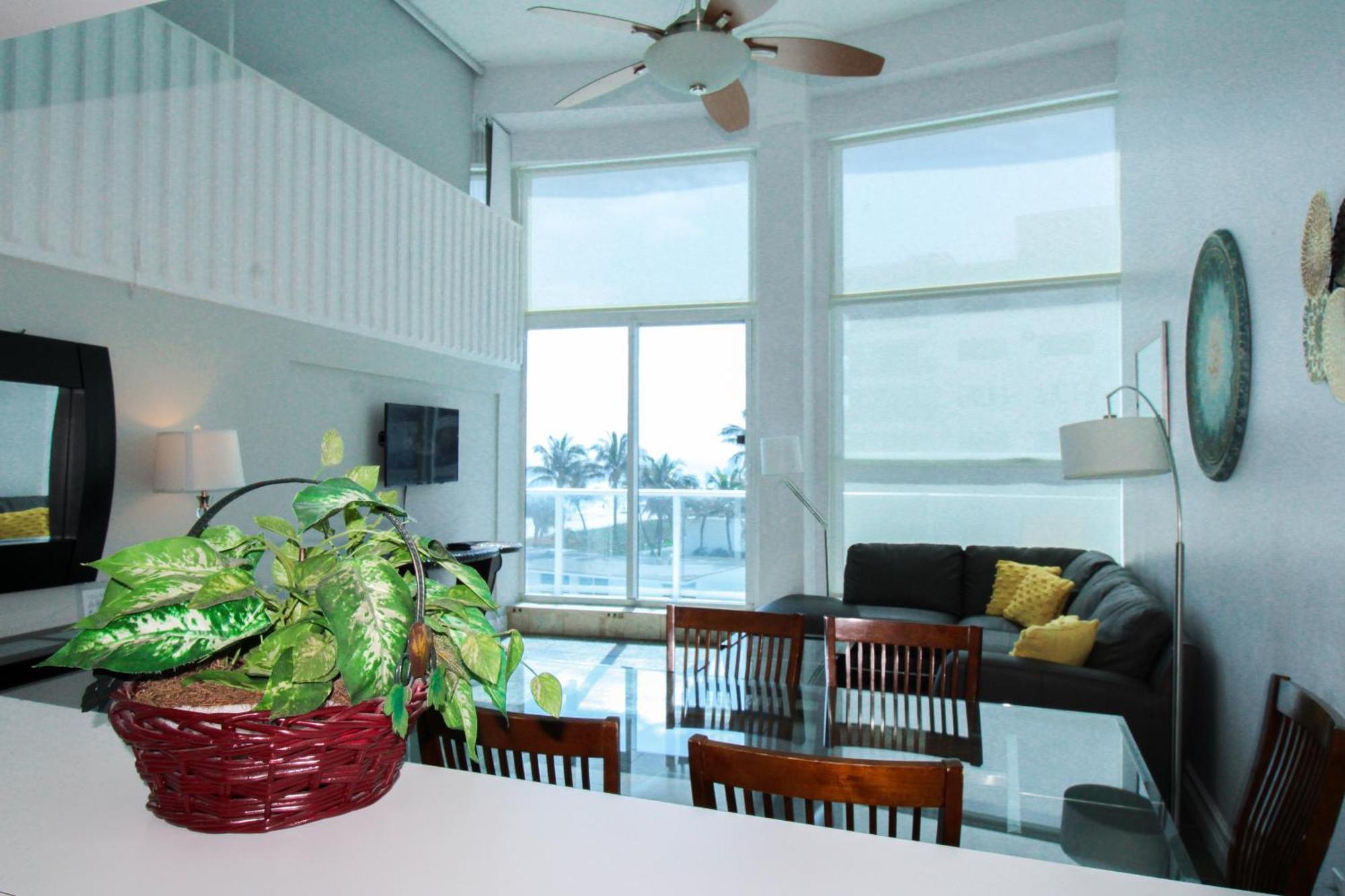 Castle M16 Oceanview Loft With Beach Access, Pool, Tennis And Free Parking! Miami Beach Zewnętrze zdjęcie