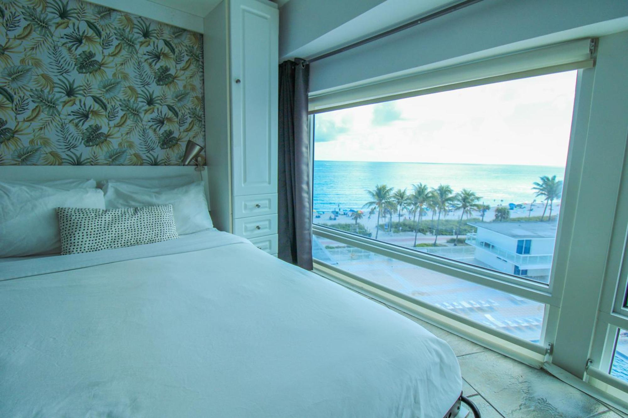 Castle M16 Oceanview Loft With Beach Access, Pool, Tennis And Free Parking! Miami Beach Zewnętrze zdjęcie